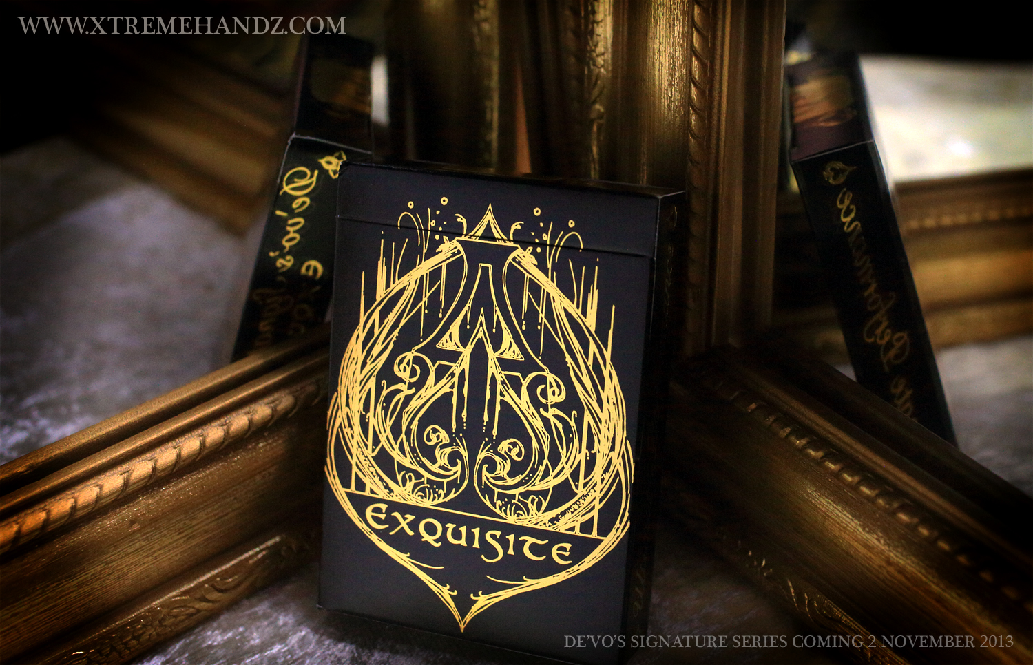 $ Blades Gold Edition Deck Playing Cards﻿﻿ De'Vo Rare New Sealed $ 
