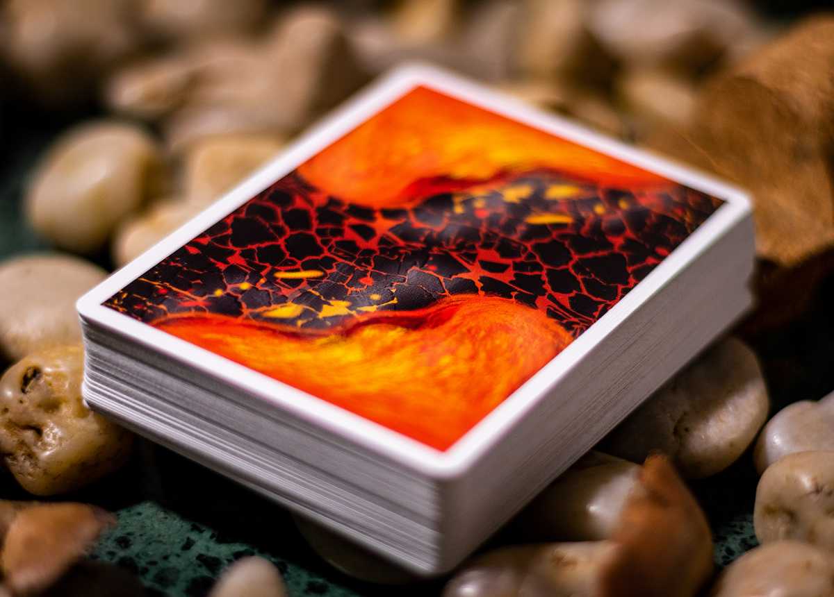 Deck of MACC FLOW Playing Cards by BOMBMAGIC Poker Cardistry 